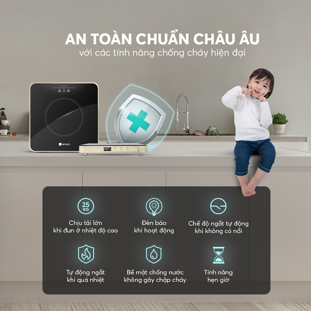 bếp từ đơn elmich