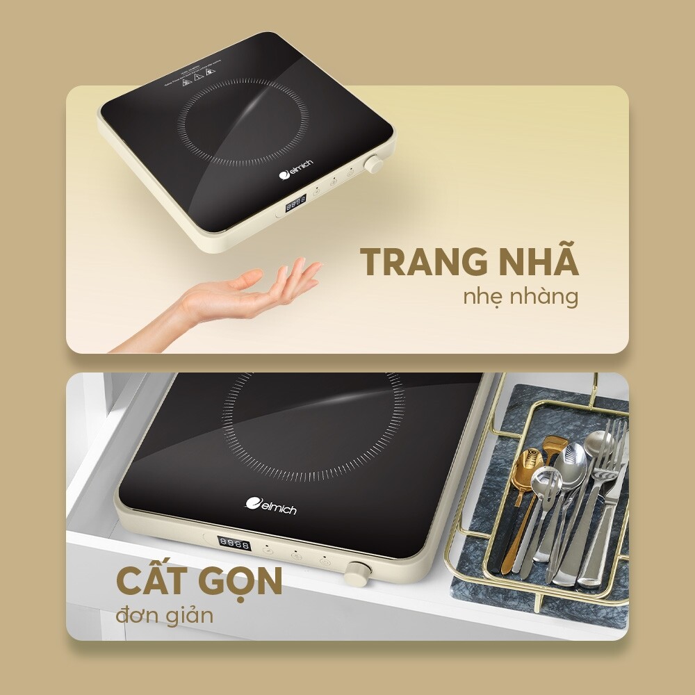 bếp từ đơn elmich